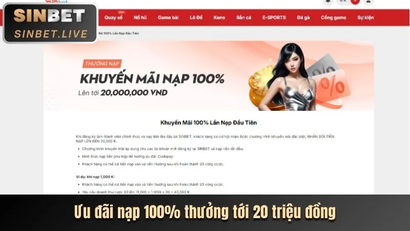 Truy cập trang chủ e2betvip login